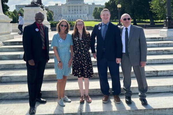 音乐 education students and alumni participate in NAfME's Hill Day